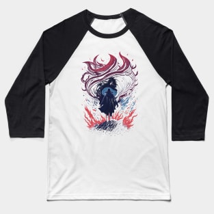 Merica Fantasy Art Baseball T-Shirt